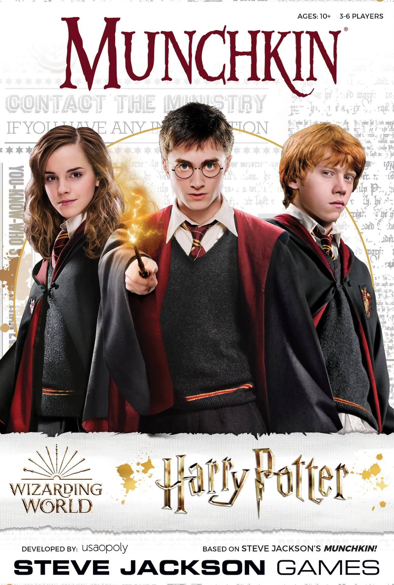 Foto 3 pulgar | Juego De Mesa Munchkin Harry Potter Con Licencia Oficial - Venta Internacional.