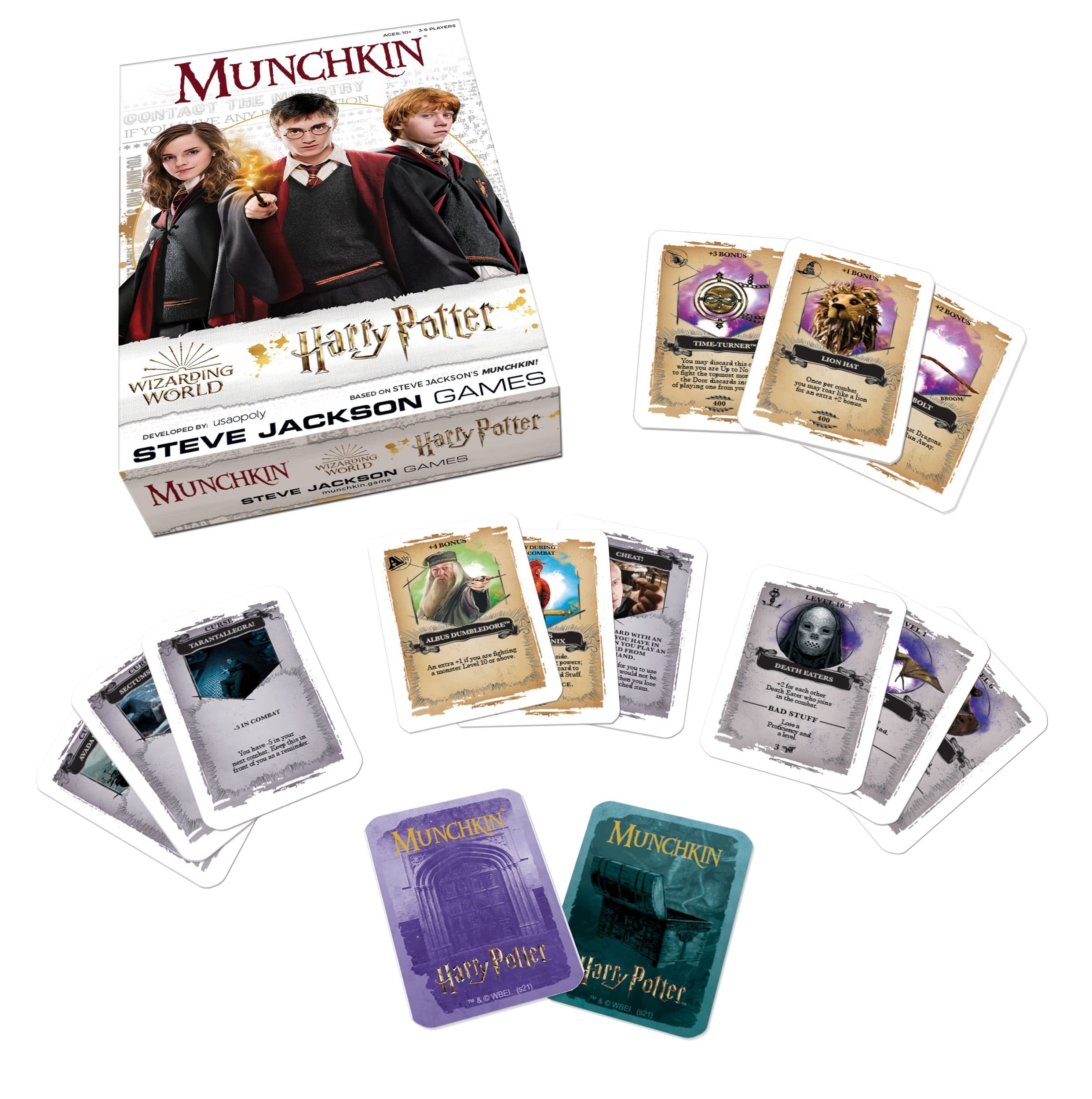 Foto 4 pulgar | Juego De Mesa Munchkin Harry Potter Con Licencia Oficial - Venta Internacional.