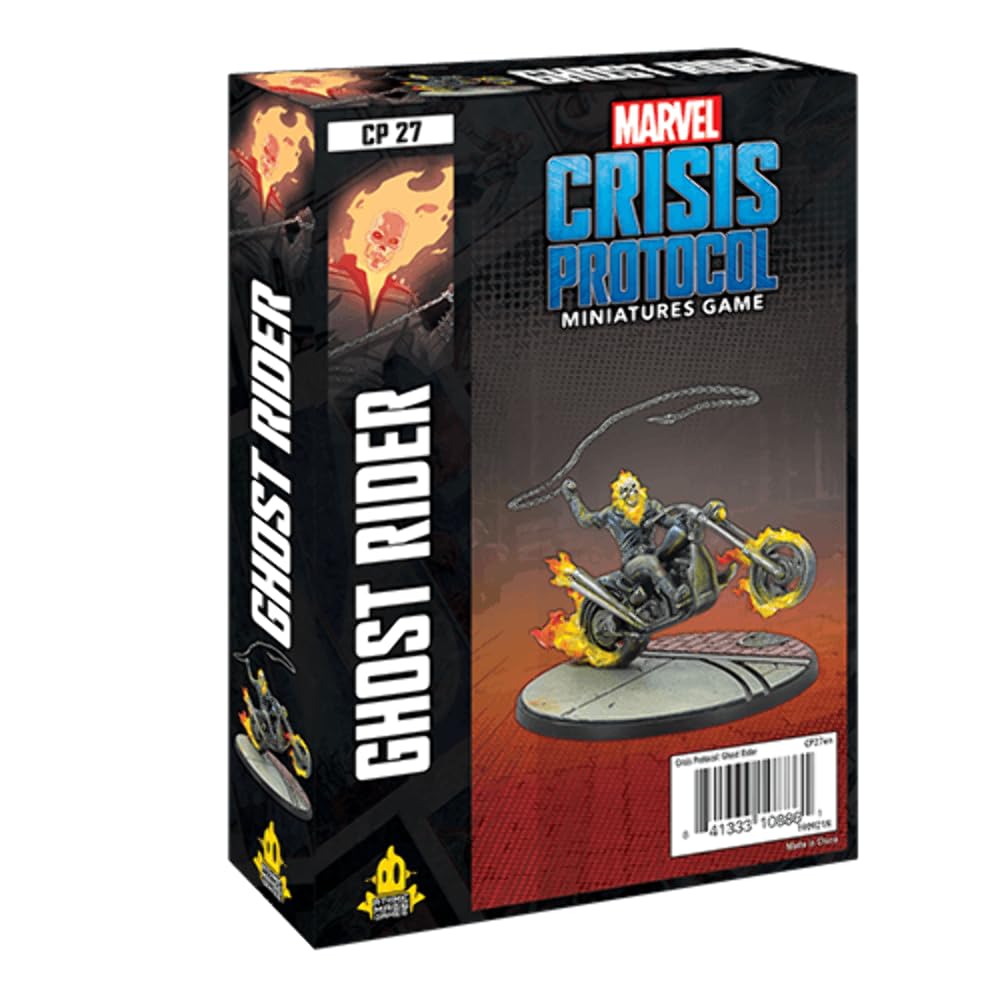 Juego de Batalla en Miniaturas Atomic Mass Marvel Crisis Protocol Ghost Rider - Venta Internacional