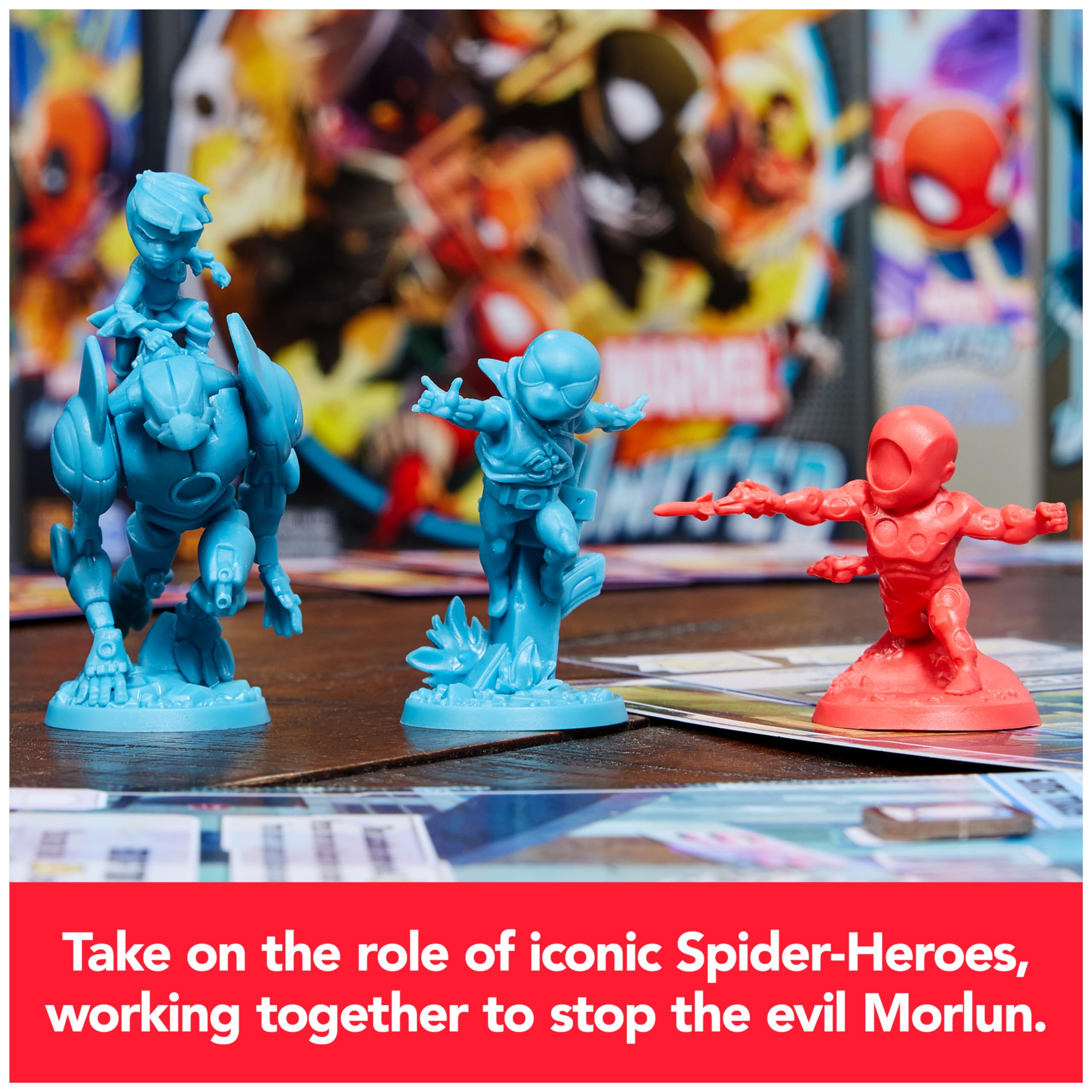 Foto 4 pulgar | Juego de Mesa Marvel United Spider-geddon Strategy Spiderman - Venta Internacional
