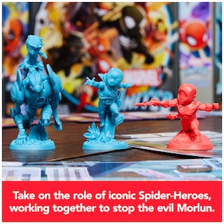 Foto 3 | Juego de Mesa Marvel United Spider-geddon Strategy Spiderman - Venta Internacional
