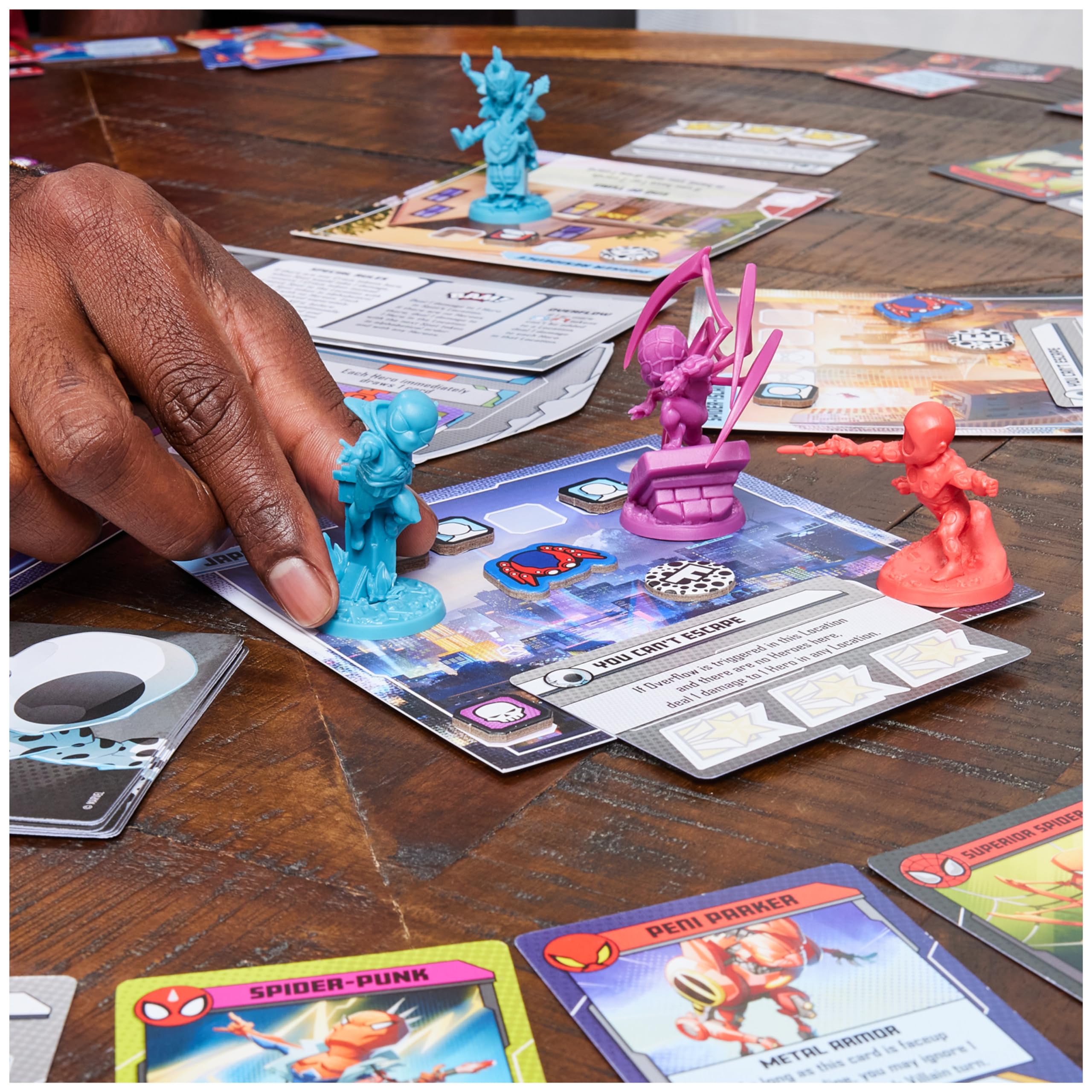 Foto 7 pulgar | Juego de Mesa Marvel United Spider-geddon Strategy Spiderman - Venta Internacional
