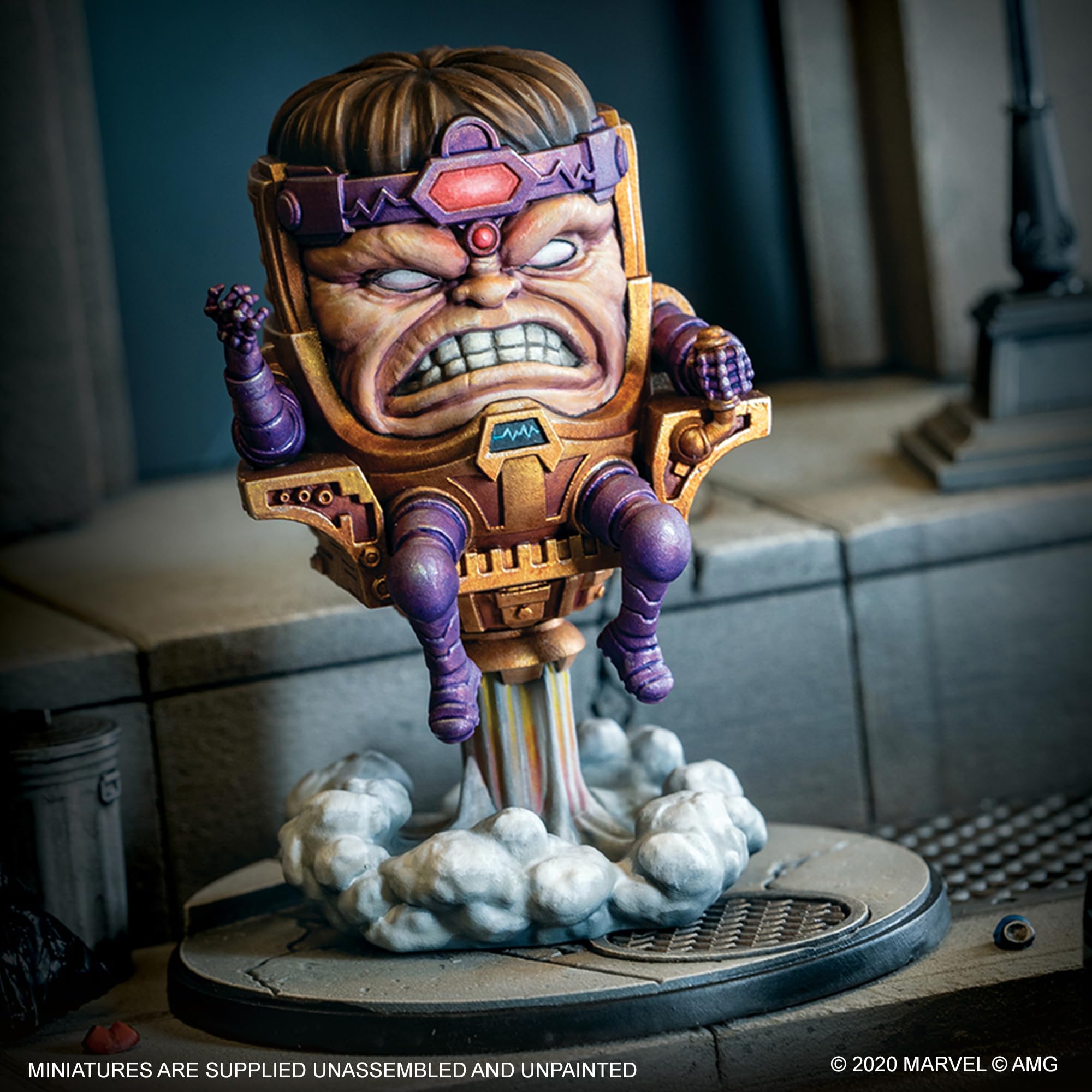 Foto 3 pulgar | Masa Atómica en Miniatura Marvel Crisis Protocol Modok - Venta Internacional