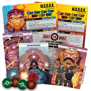 Foto 5 | Masa Atómica en Miniatura Marvel Crisis Protocol Modok - Venta Internacional