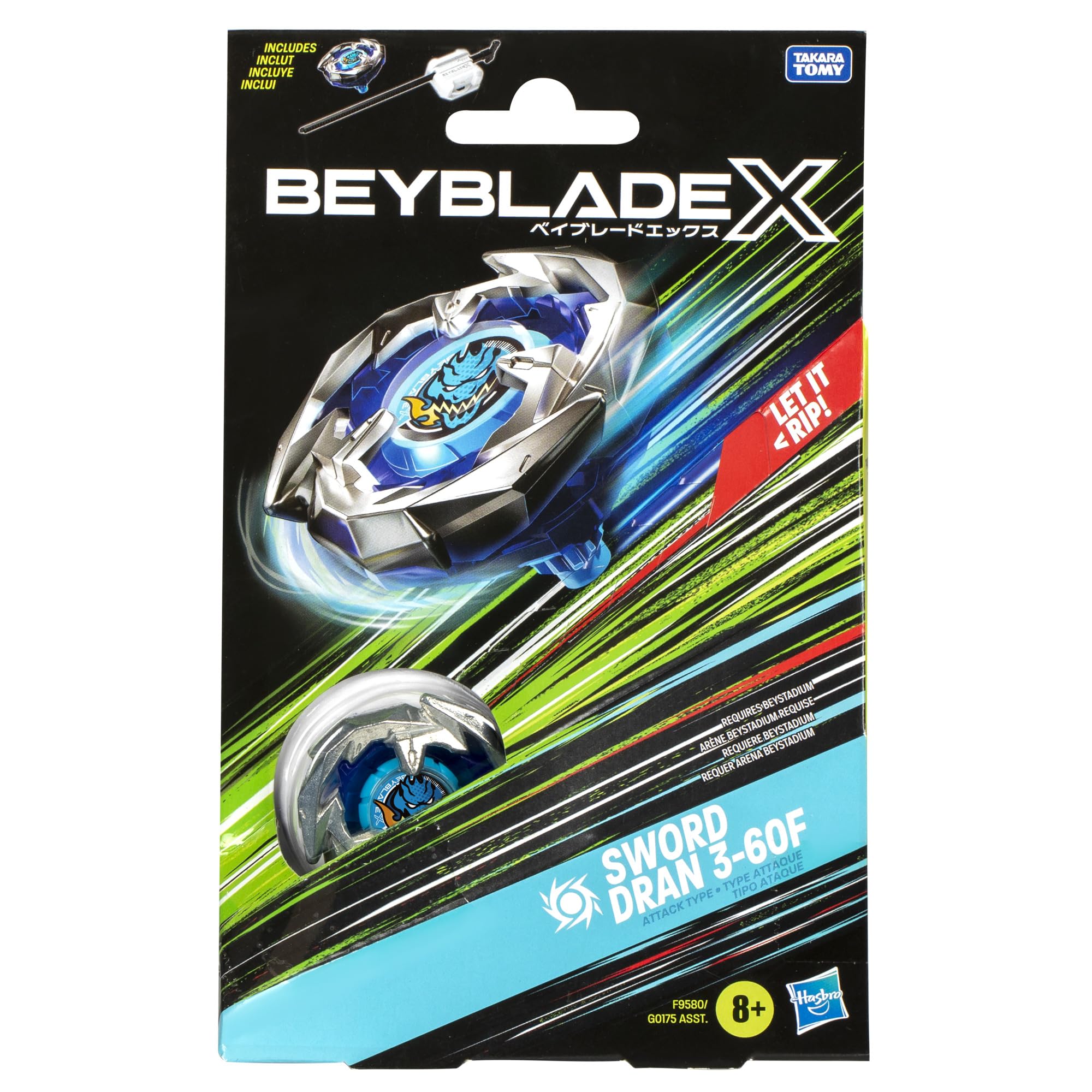 Foto 5 pulgar | Set de Paquete Beyblade X Sword Dran 3-60f - Venta Internacional