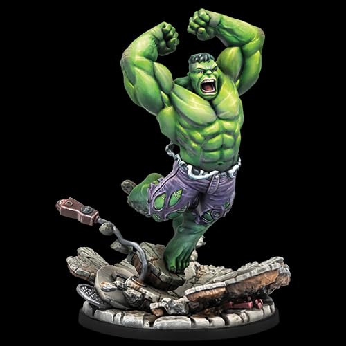 Foto 4 pulgar | Juego de Batalla en Miniaturas Atomic Mass Marvel Crisis Protocol Hulk - Venta Internacional