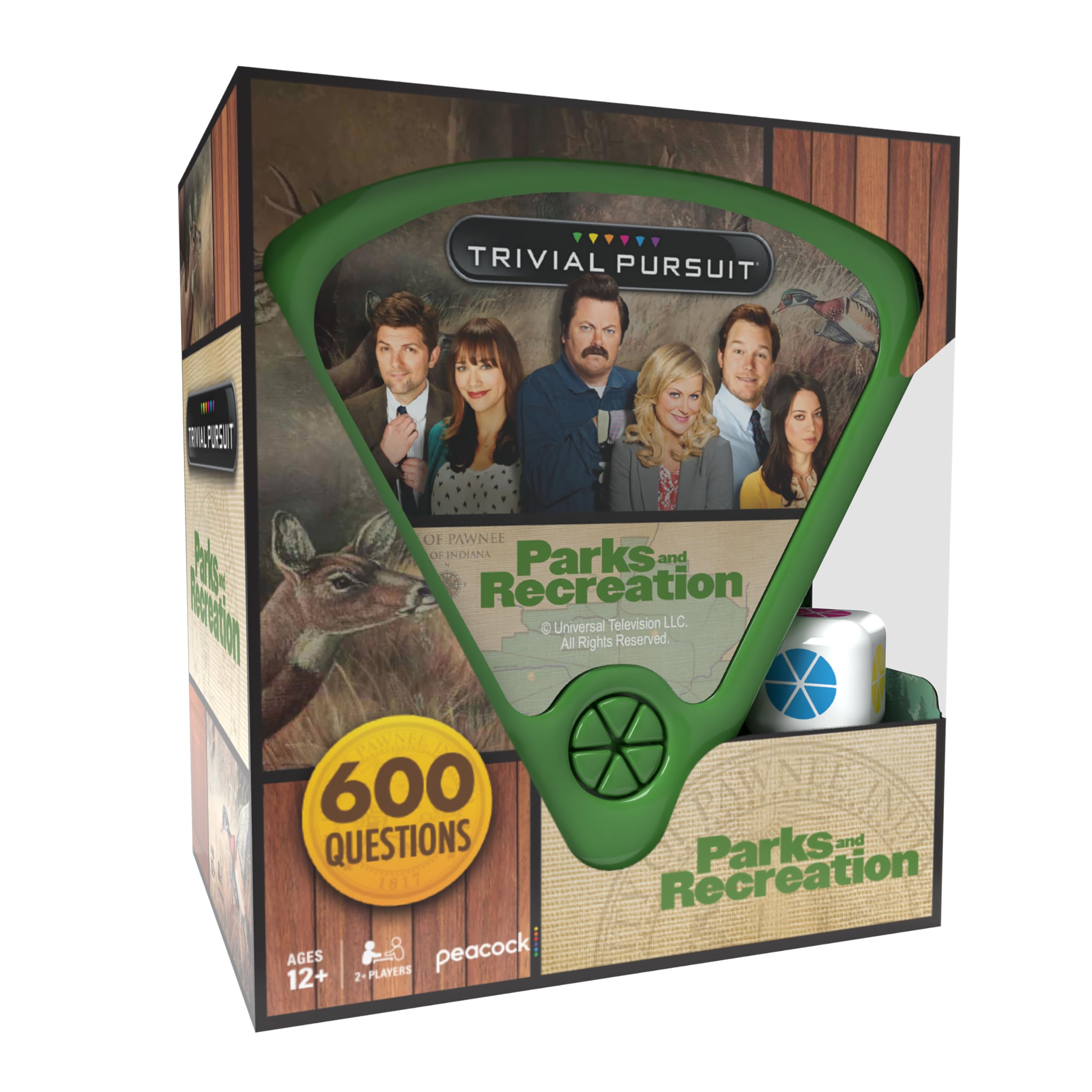 Foto 2 pulgar | Juego de Preguntas y Respuestas Usapoly Trivial Pursuit Parks And Recreation - Venta Internacional