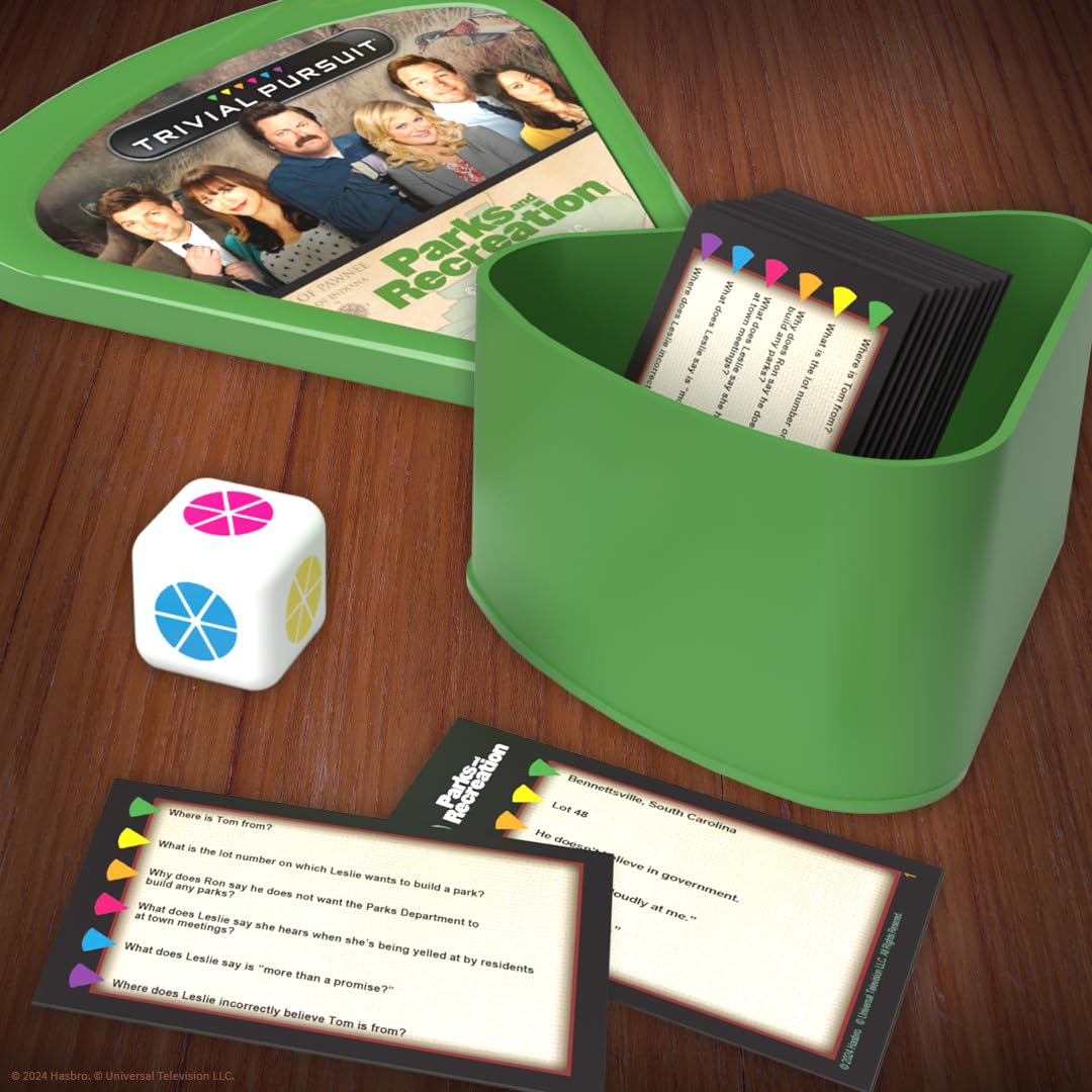 Foto 3 pulgar | Juego de Preguntas y Respuestas Usapoly Trivial Pursuit Parks And Recreation - Venta Internacional