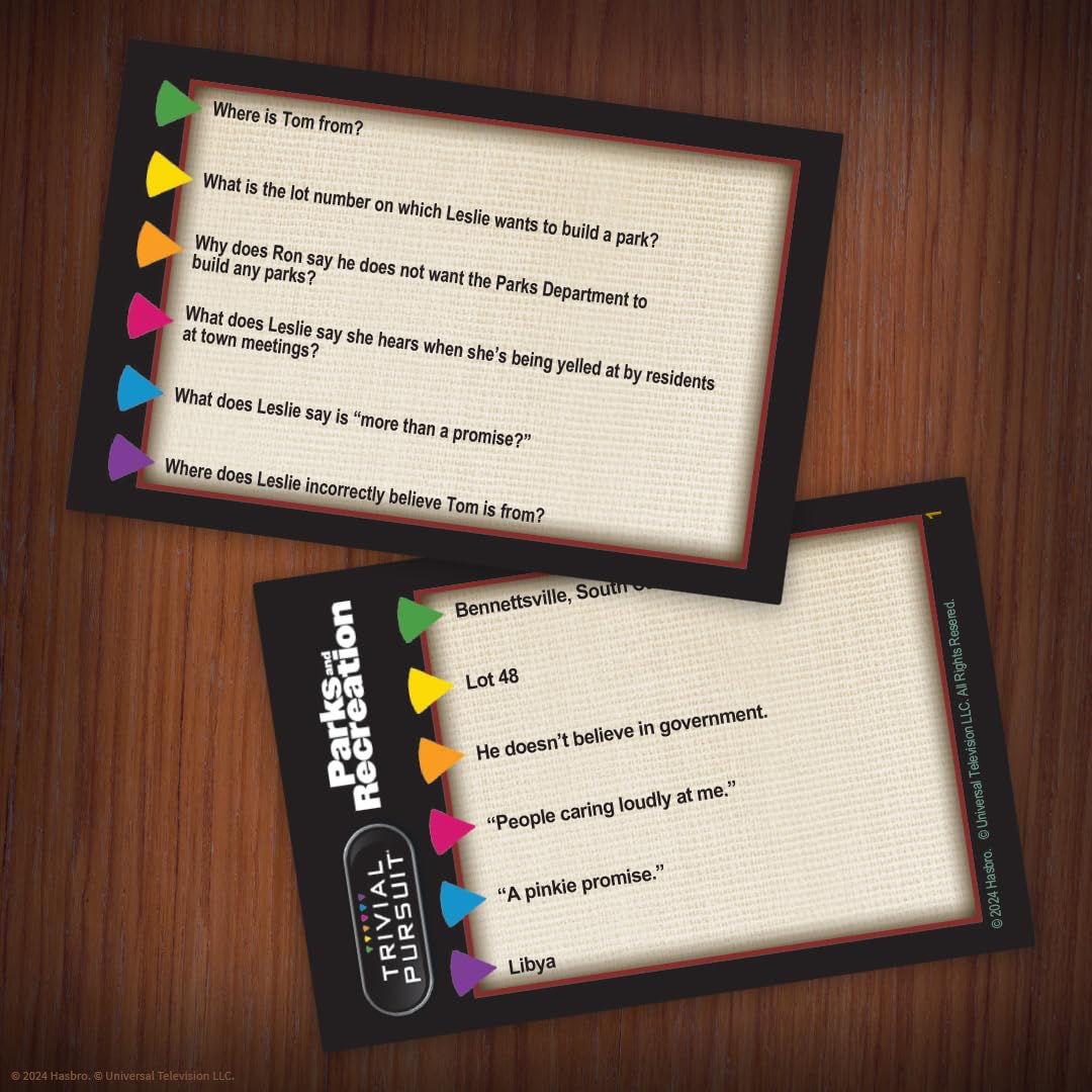 Foto 4 pulgar | Juego de Preguntas y Respuestas Usapoly Trivial Pursuit Parks And Recreation - Venta Internacional