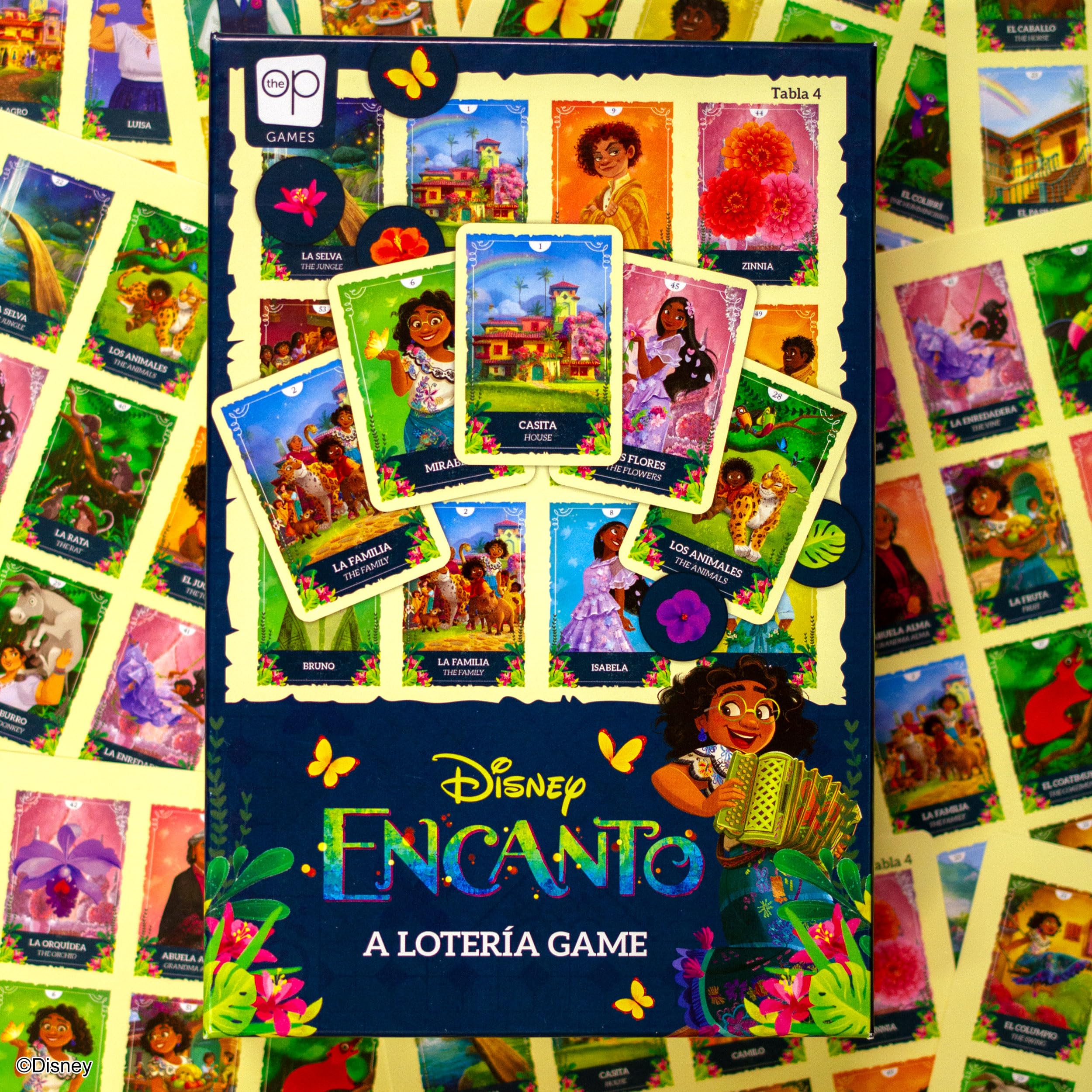 Foto 3 pulgar | Juego de Lotería Usaopoly Disney Encanto Español e Inglés - Venta Internacional