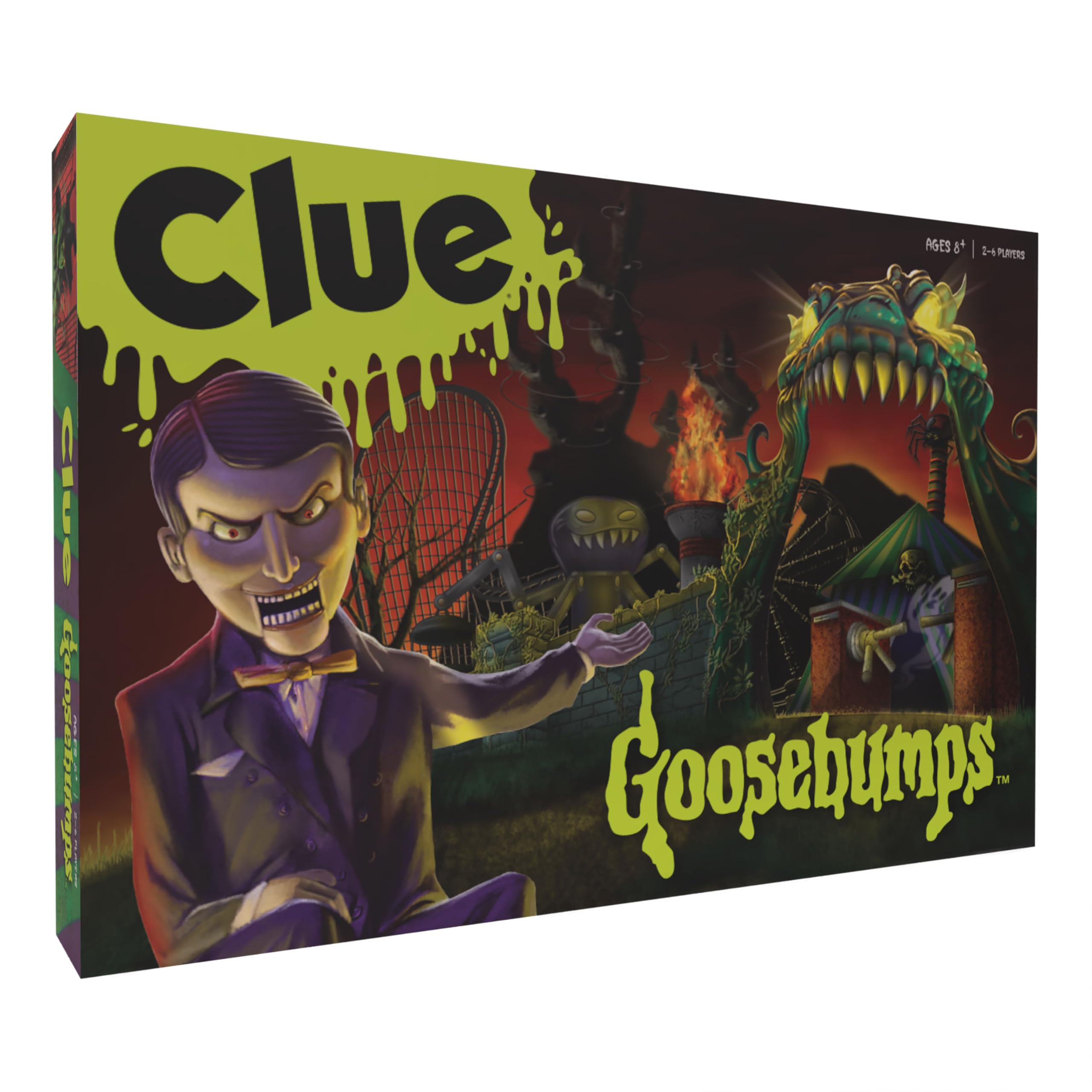 Juego de Mesa Usapoly Clue: Goosebumps Inspired R.l. Stine's - Venta Internacional