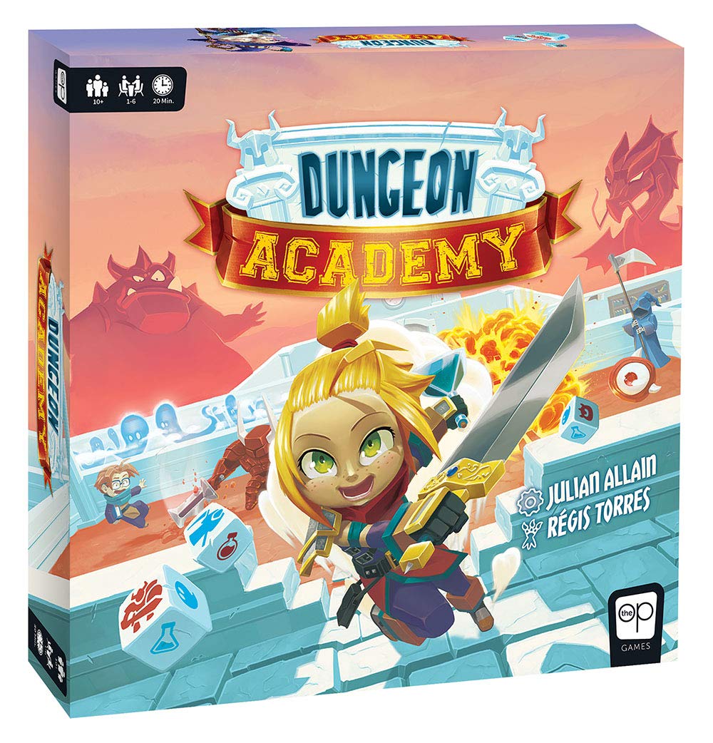 Juego de Mesa Dungeon Academy Roll & Write Maze - Venta Internacional