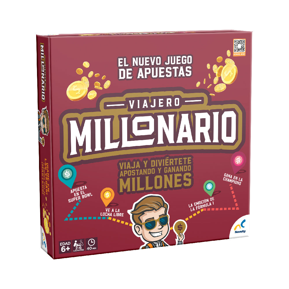 Juego De Mesa Viajero Millonario