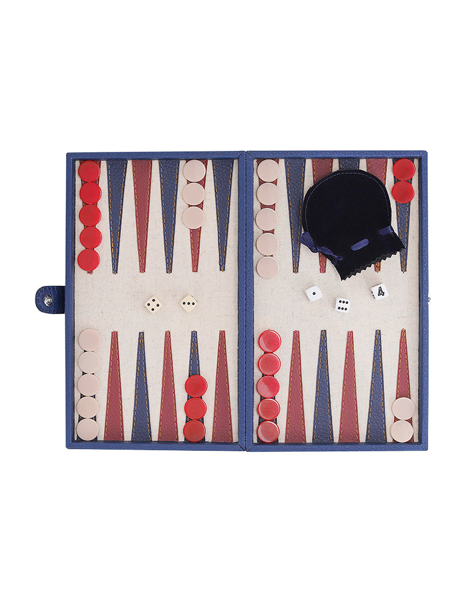 Foto 4 pulgar | Backgammon Frengie Chico Estuche Curpiel