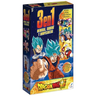 Foto 1 | Set De Juegos 3 En 1 Dragon Ball Súper