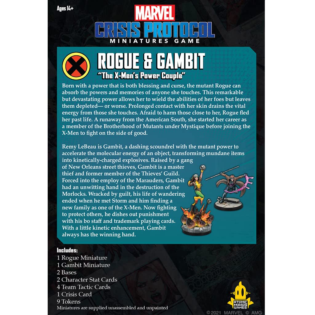 Foto 4 pulgar | Paquete De Personajes Atomic Mass Games Marvel Crisis Protocol - Venta Internacional.