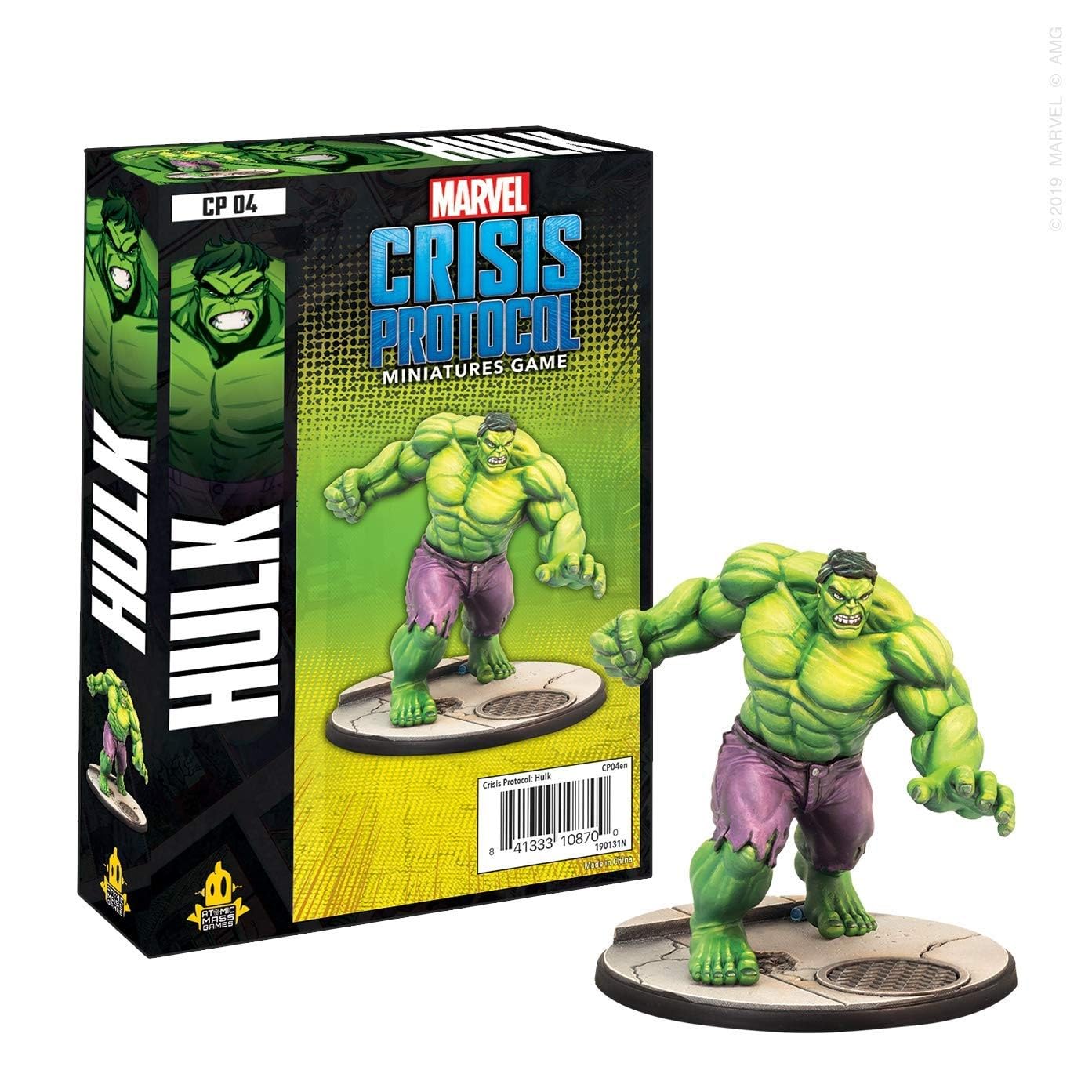 Foto 3 pulgar | Juego De Miniaturas: Marvel Crisis Protocol: Hulk Character Pack - Venta Internacional.