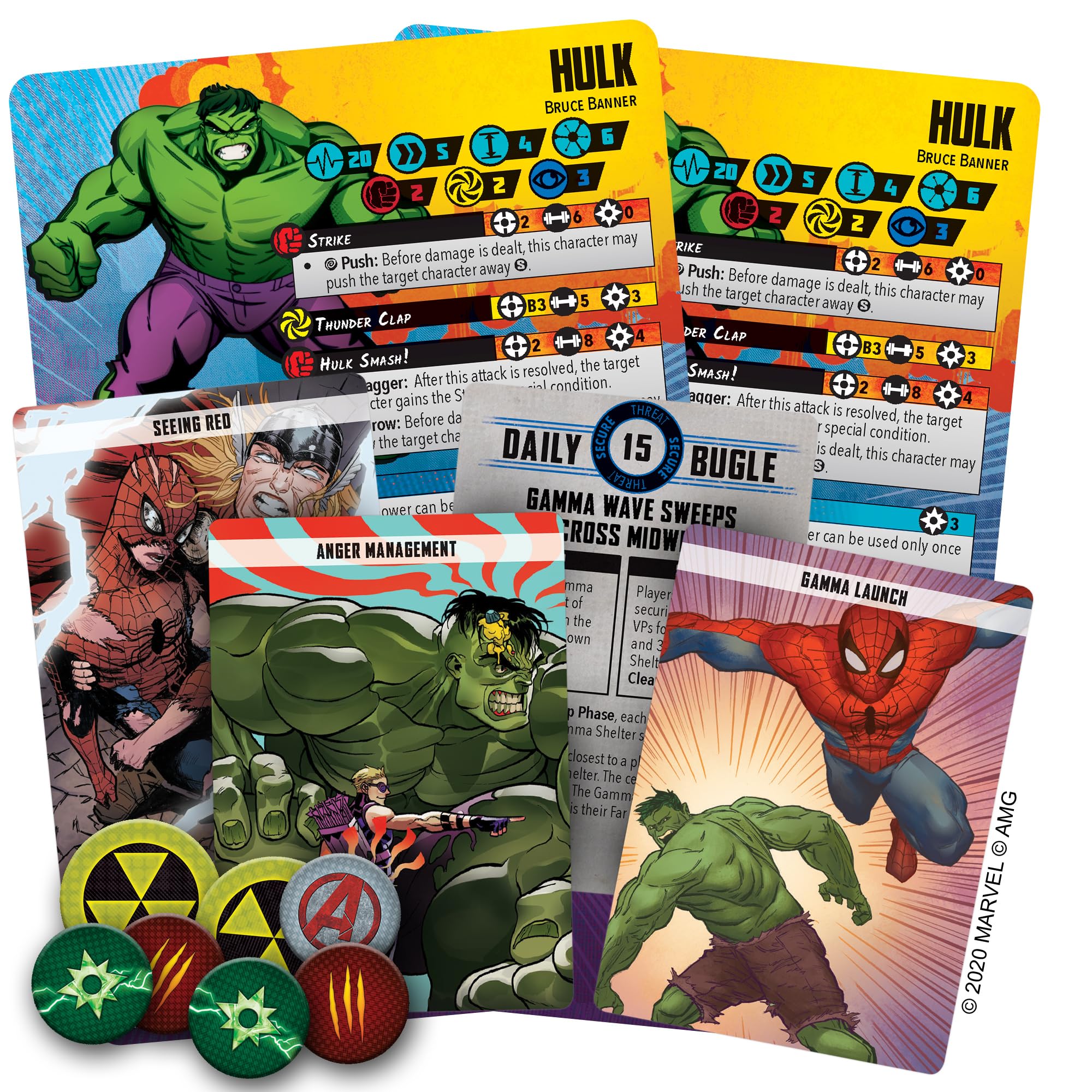 Foto 5 pulgar | Juego De Miniaturas: Marvel Crisis Protocol: Hulk Character Pack - Venta Internacional.