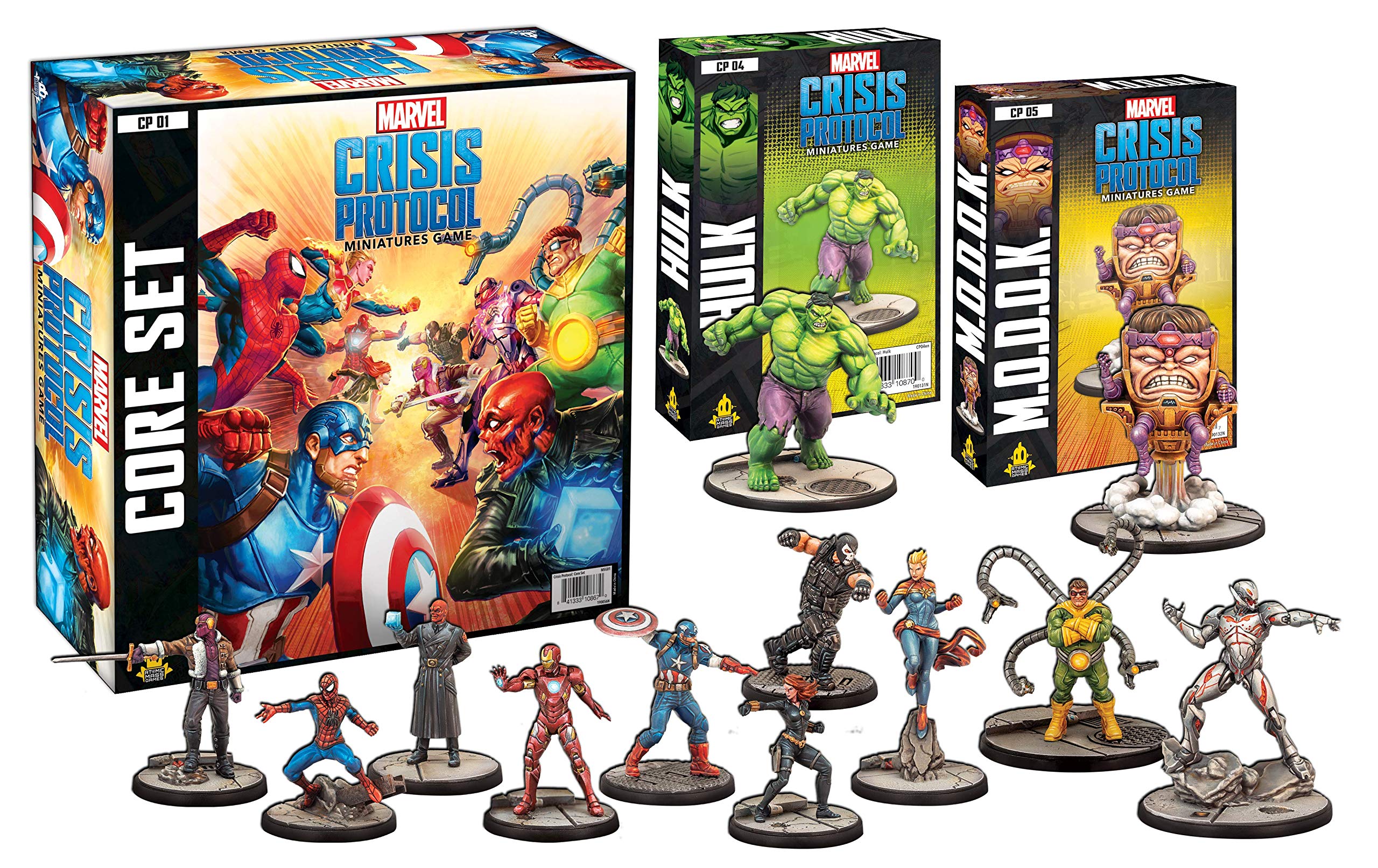 Foto 6 pulgar | Juego De Miniaturas: Marvel Crisis Protocol: Hulk Character Pack - Venta Internacional.