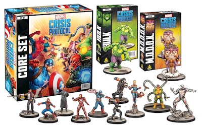 Foto 5 | Juego De Miniaturas: Marvel Crisis Protocol: Hulk Character Pack - Venta Internacional.