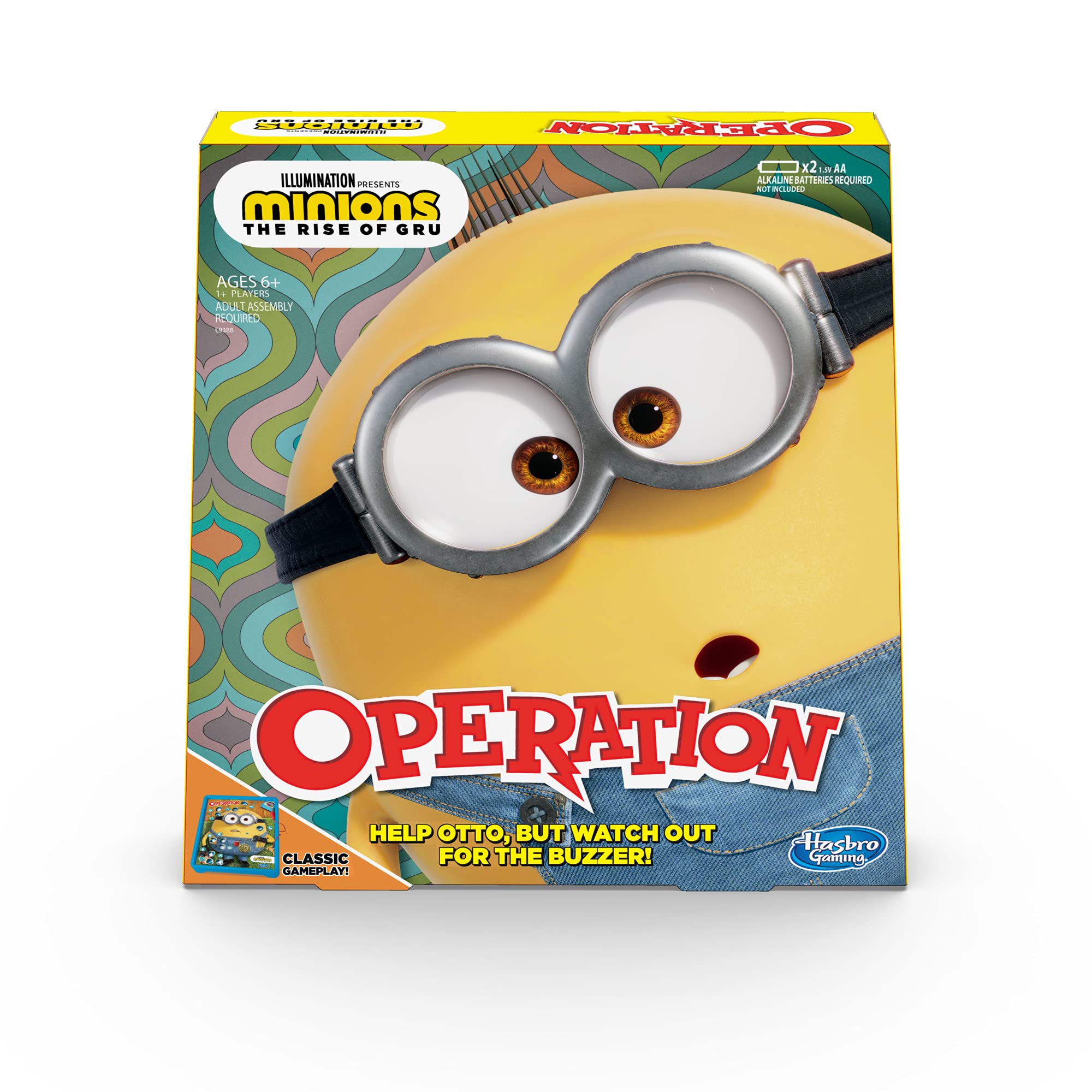 Foto 4 pulgar | Juego De Mesa Hasbro Gaming Operation Minions Rise Of Gru Kids - Venta Internacional.