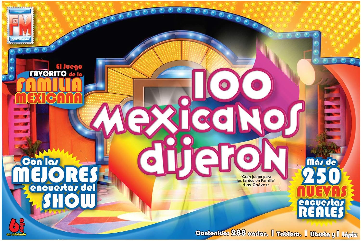 Foto 1 | Juego de Mesa Fotorama 100 Mexicanos Dijeron