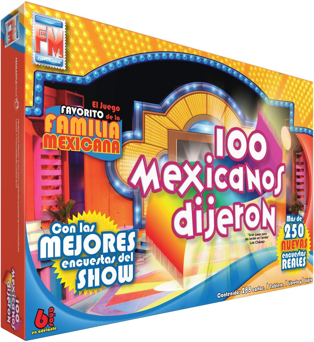 Foto 3 pulgar | Juego de Mesa Fotorama 100 Mexicanos Dijeron