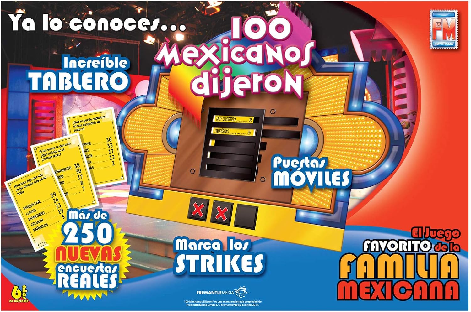 Foto 3 | Juego de Mesa Fotorama 100 Mexicanos Dijeron