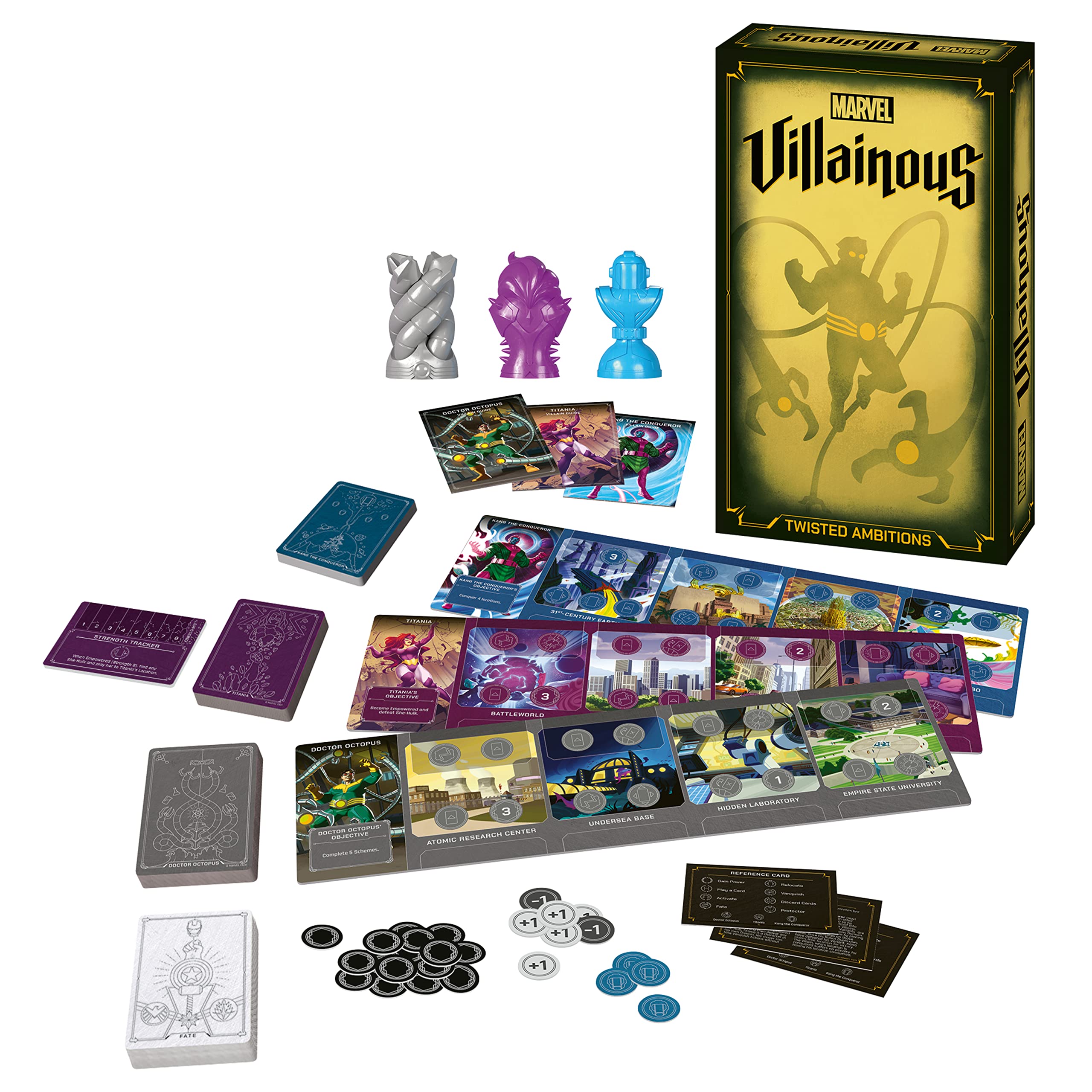 Foto 2 pulgar | Juego de Mesa Ravensburger Marvel Villainous Twisted Ambitions - Venta Internacional