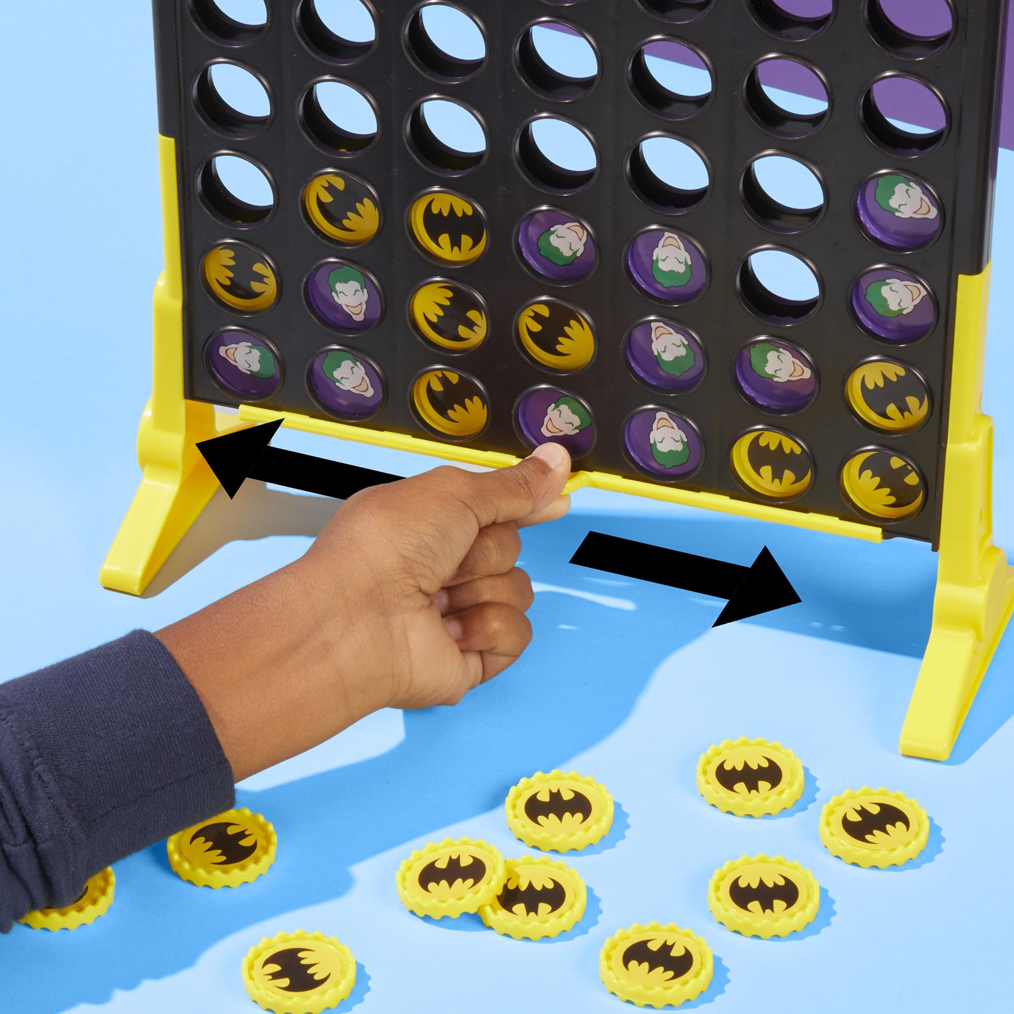 Foto 5 | Juego De Mesa Hasbro Gaming Connect 4 Batman | Más De 6 Años - Venta Internacional.