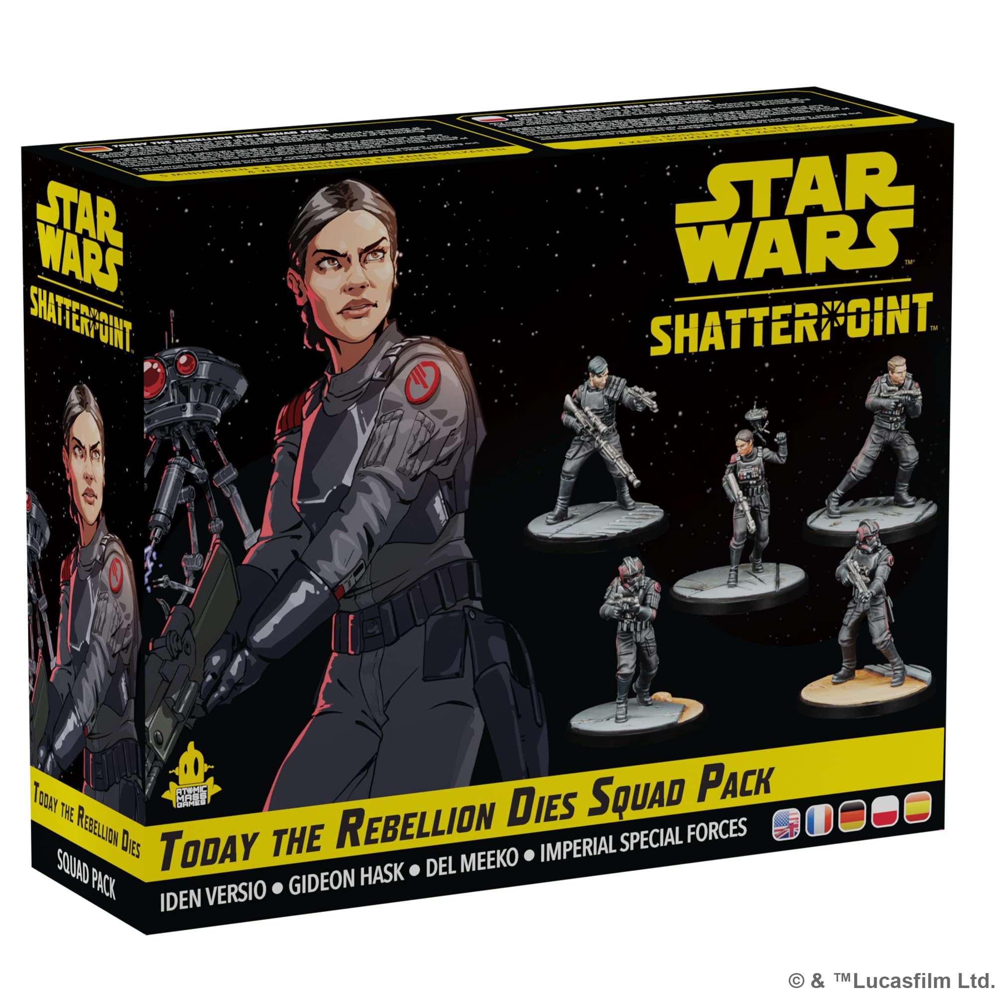 Juego De Miniaturas De Mesa Atomic Mass Star Wars Shatterpoint - Venta Internacional.