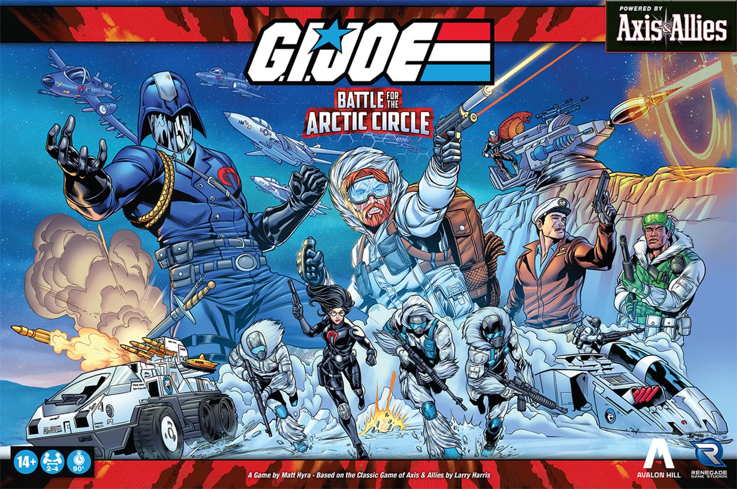 Foto 3 pulgar | Juego De Mesa Renegade Game Studios G.i. Joe: Battle For The Arctic Circle - Venta Internacional.