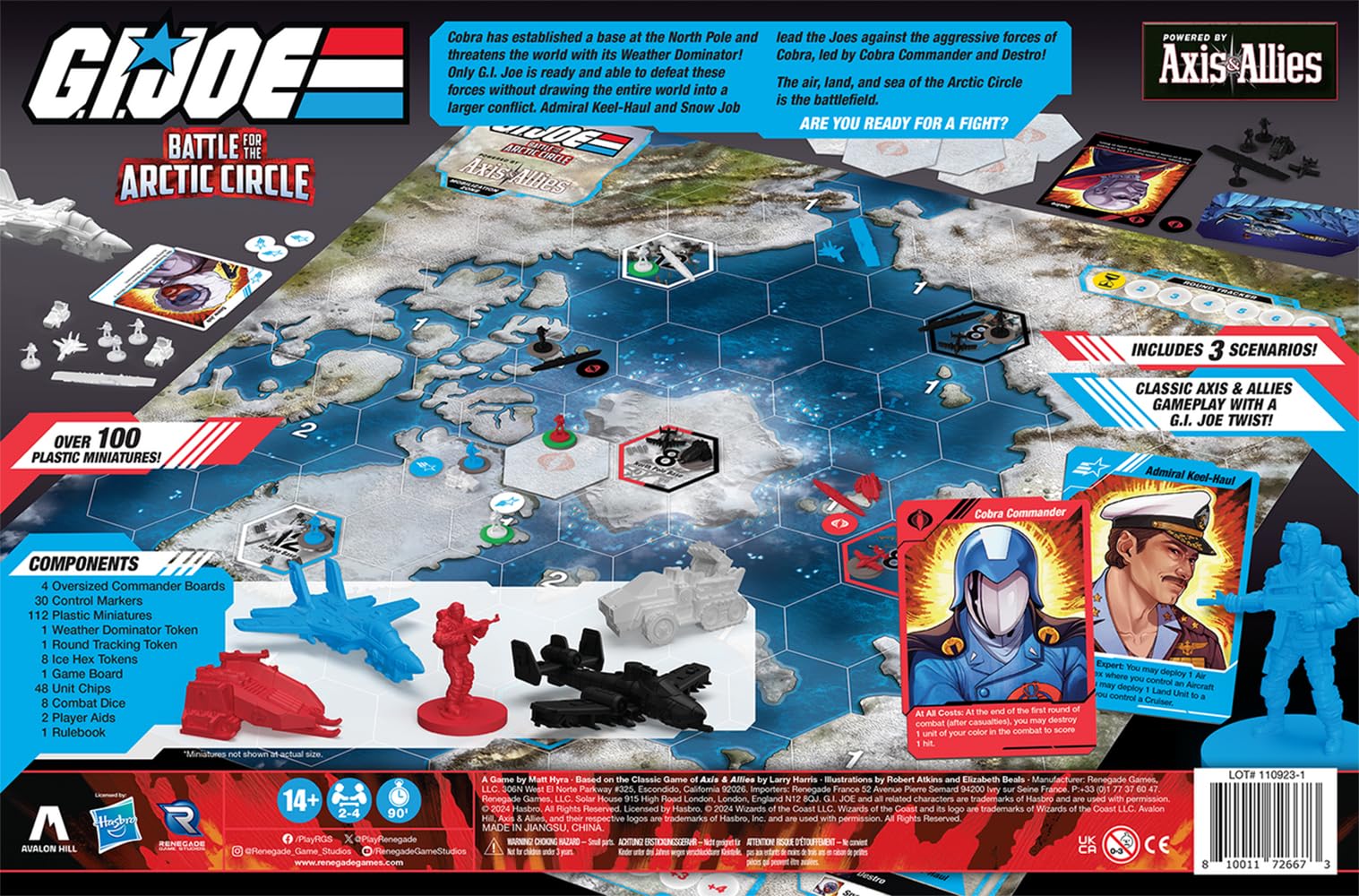 Foto 4 pulgar | Juego De Mesa Renegade Game Studios G.i. Joe: Battle For The Arctic Circle - Venta Internacional.