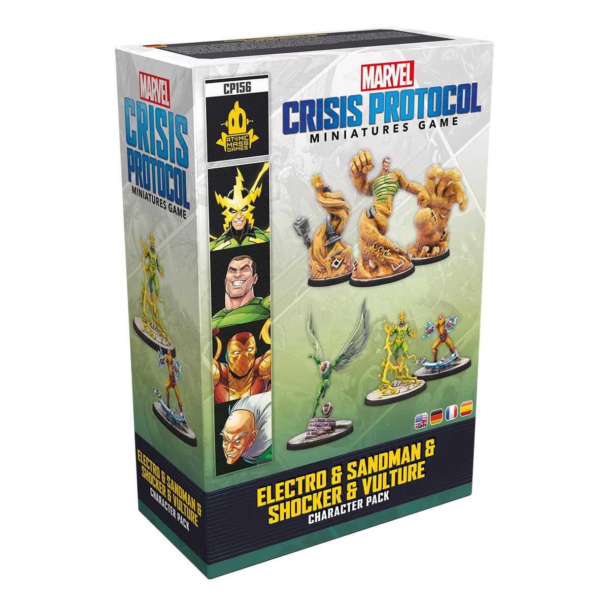 Juego De Sobremesa De Superhéroes Atomic Mass Marvel Crisis Protocol - Venta Internacional.