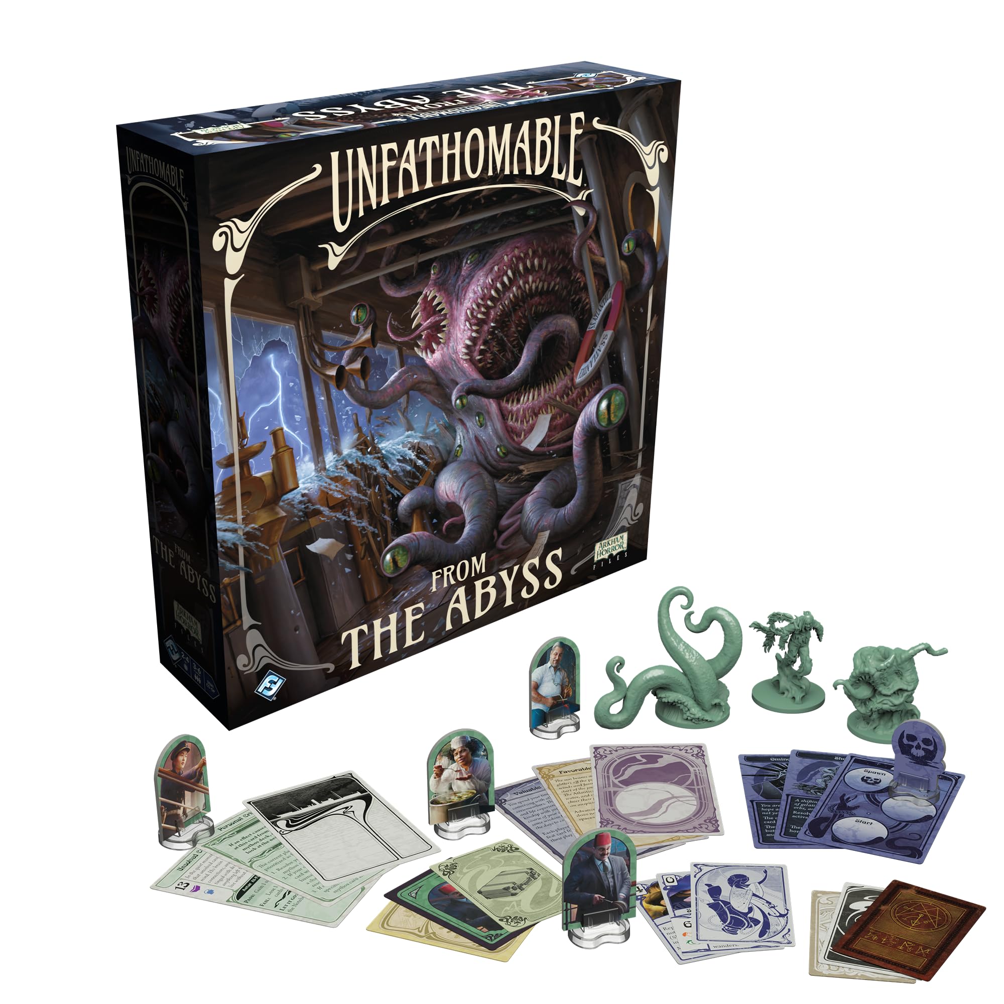 Foto 2 | Expansión De Juegos De Mesa Fantasy Flight Unfathomable Deeper Peril - Venta Internacional.
