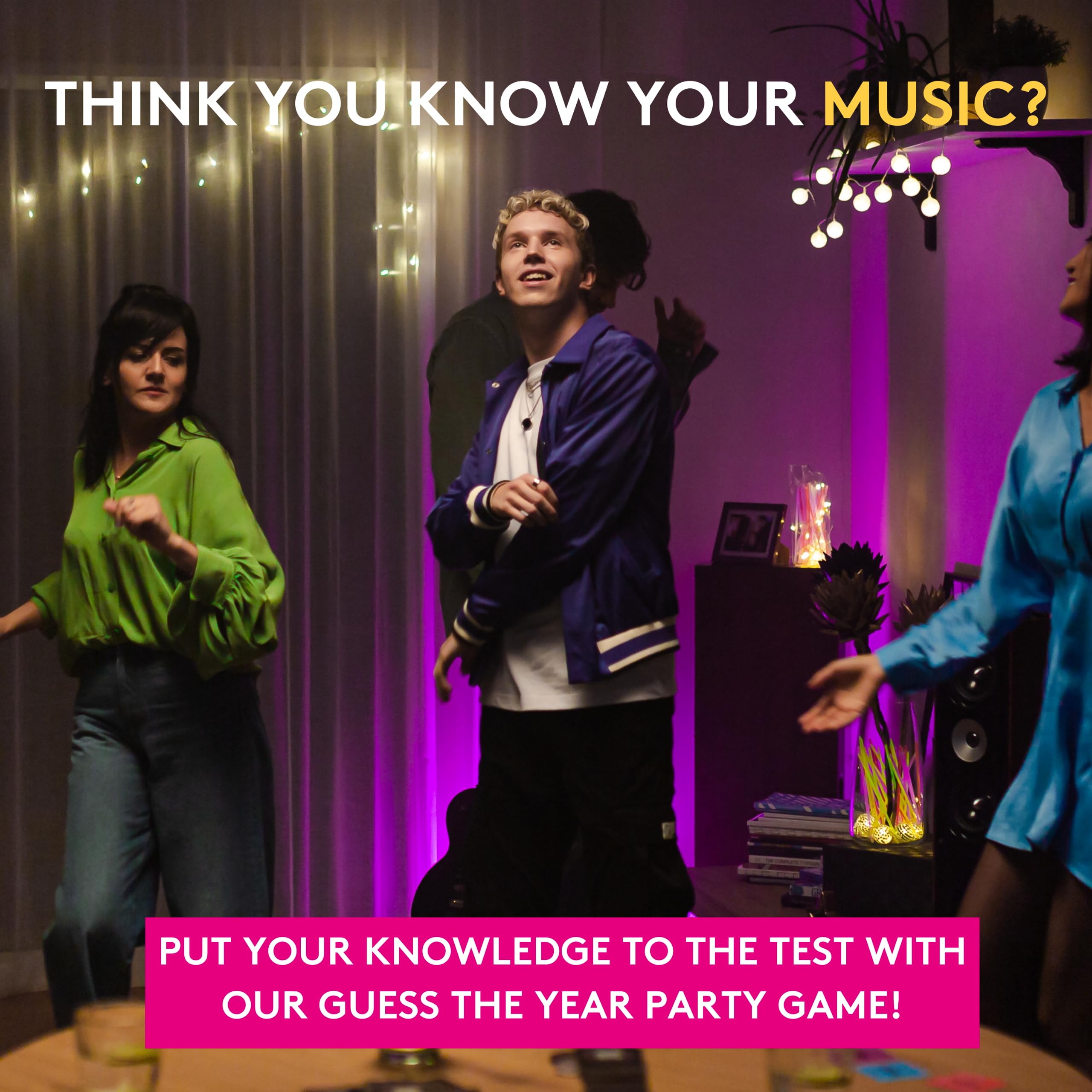 Foto 5 pulgar | Juego De Mesa Jumbo Hitster Music Party Para 2 A 10 Jugadores, 300 Hits - Venta Internacional.