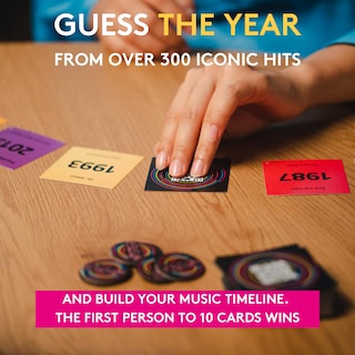 Foto 6 | Juego De Mesa Jumbo Hitster Music Party Para 2 A 10 Jugadores, 300 Hits - Venta Internacional.