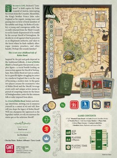 Foto 2 | Juego De Mesa Gmt Games A Gest Of Robin Hood English 1st Edition - Venta Internacional.