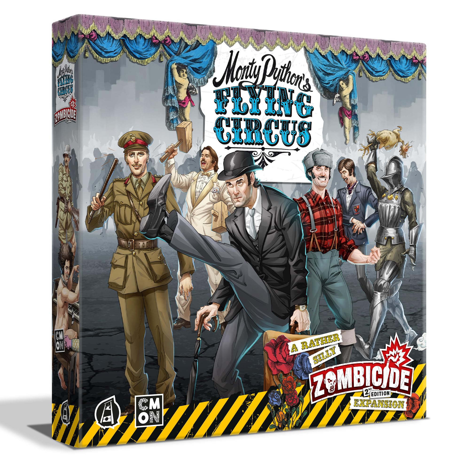 Juego De Mesa Zombicide Monty Python's Flying Circus Cmon - Venta Internacional.