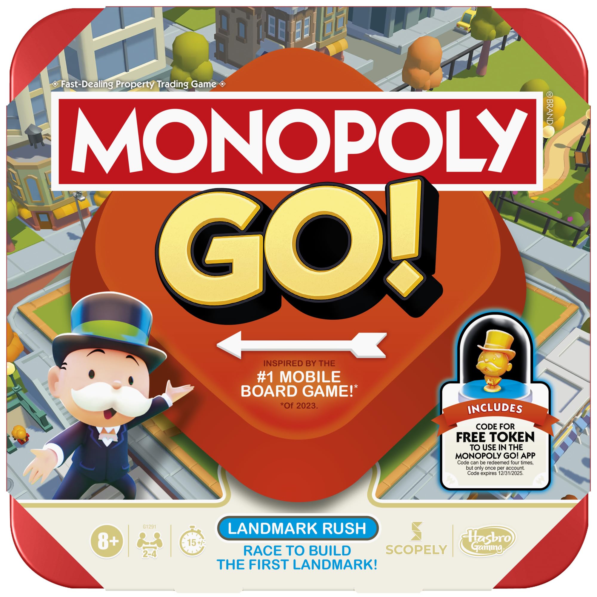 Foto 1 | Juego De Mesa Monopoly Go! Inspirado En Un Popular Juego Móvil - Venta Internacional.