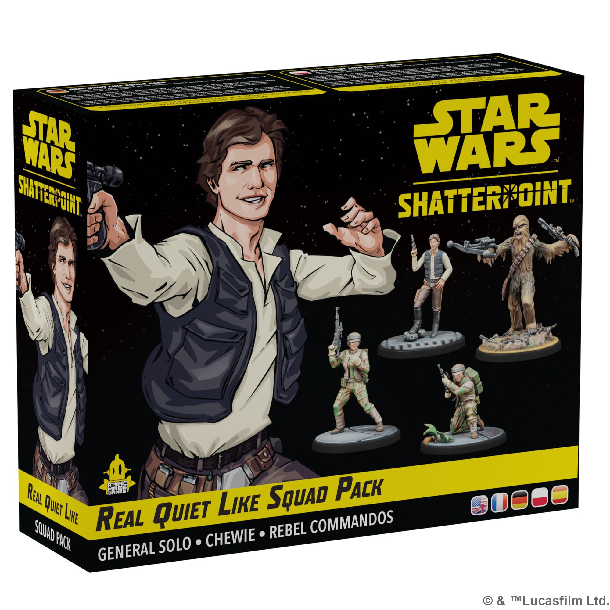 Juego De Miniaturas De Mesa Atomic Mass Star Wars Shatterpoint - Venta Internacional.