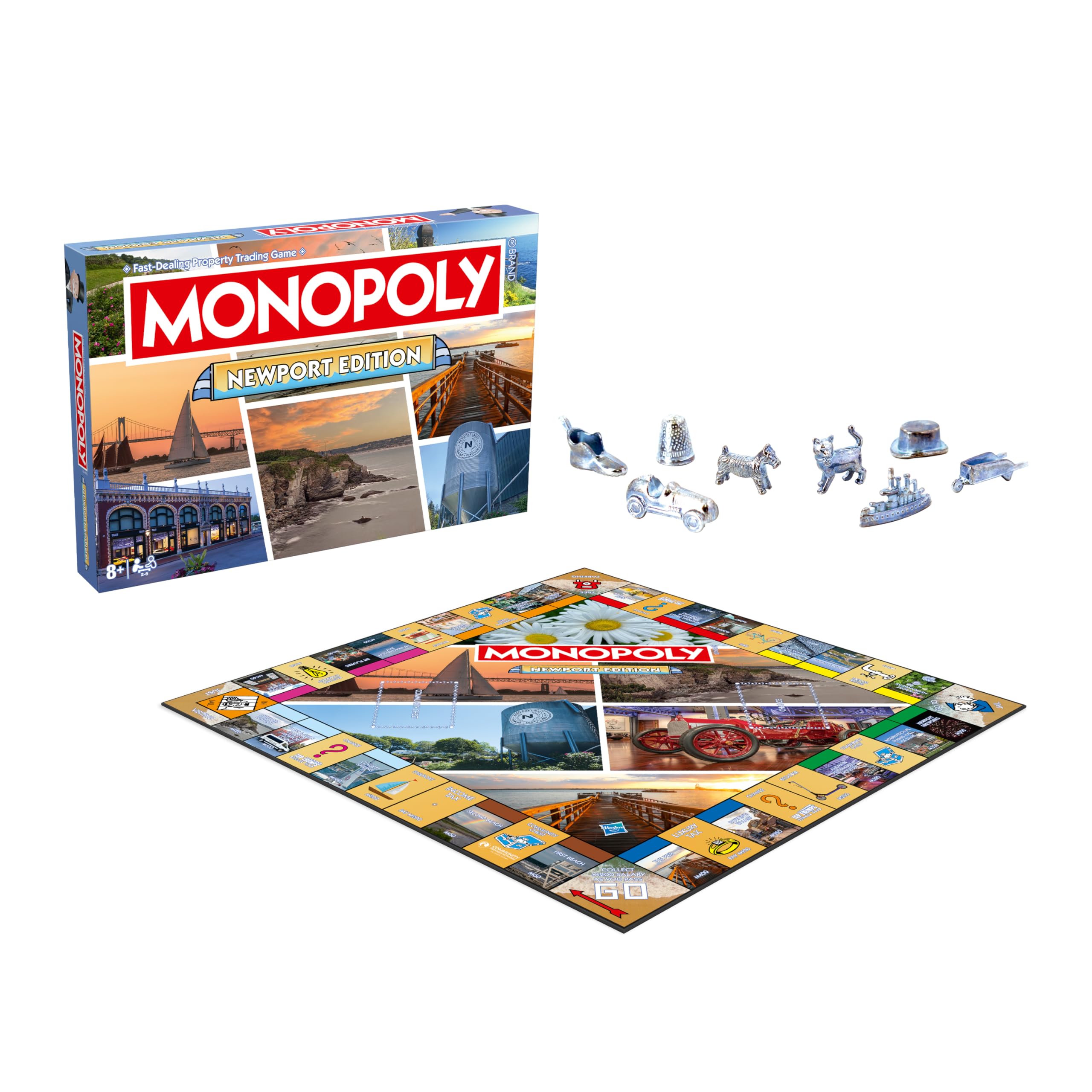 Foto 4 | Juego De Mesa Monopoly Newport Edition Para 2-6 Jugadores De Más De 8 Años - Venta Internacional.