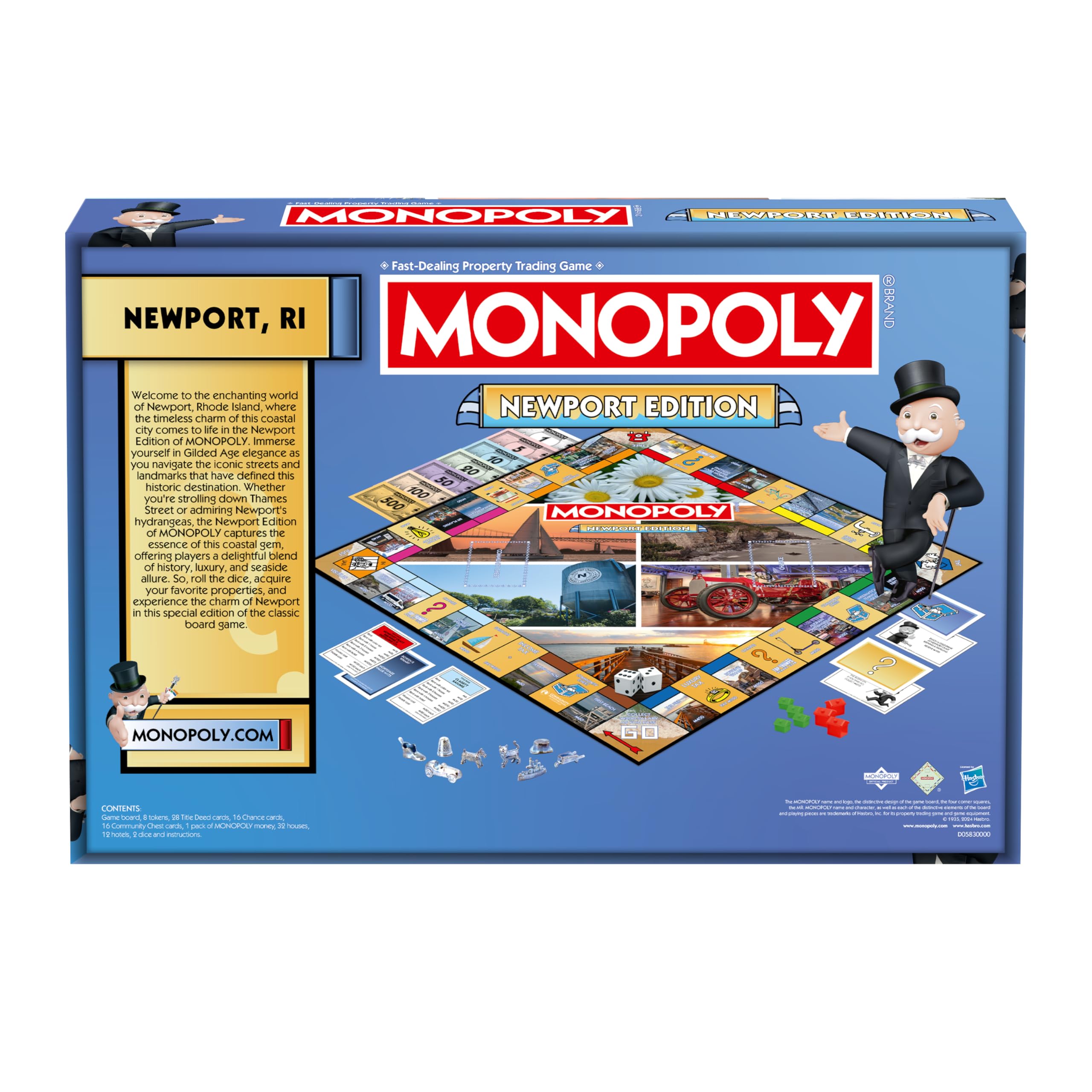Foto 7 pulgar | Juego De Mesa Monopoly Newport Edition Para 2-6 Jugadores De Más De 8 Años - Venta Internacional.