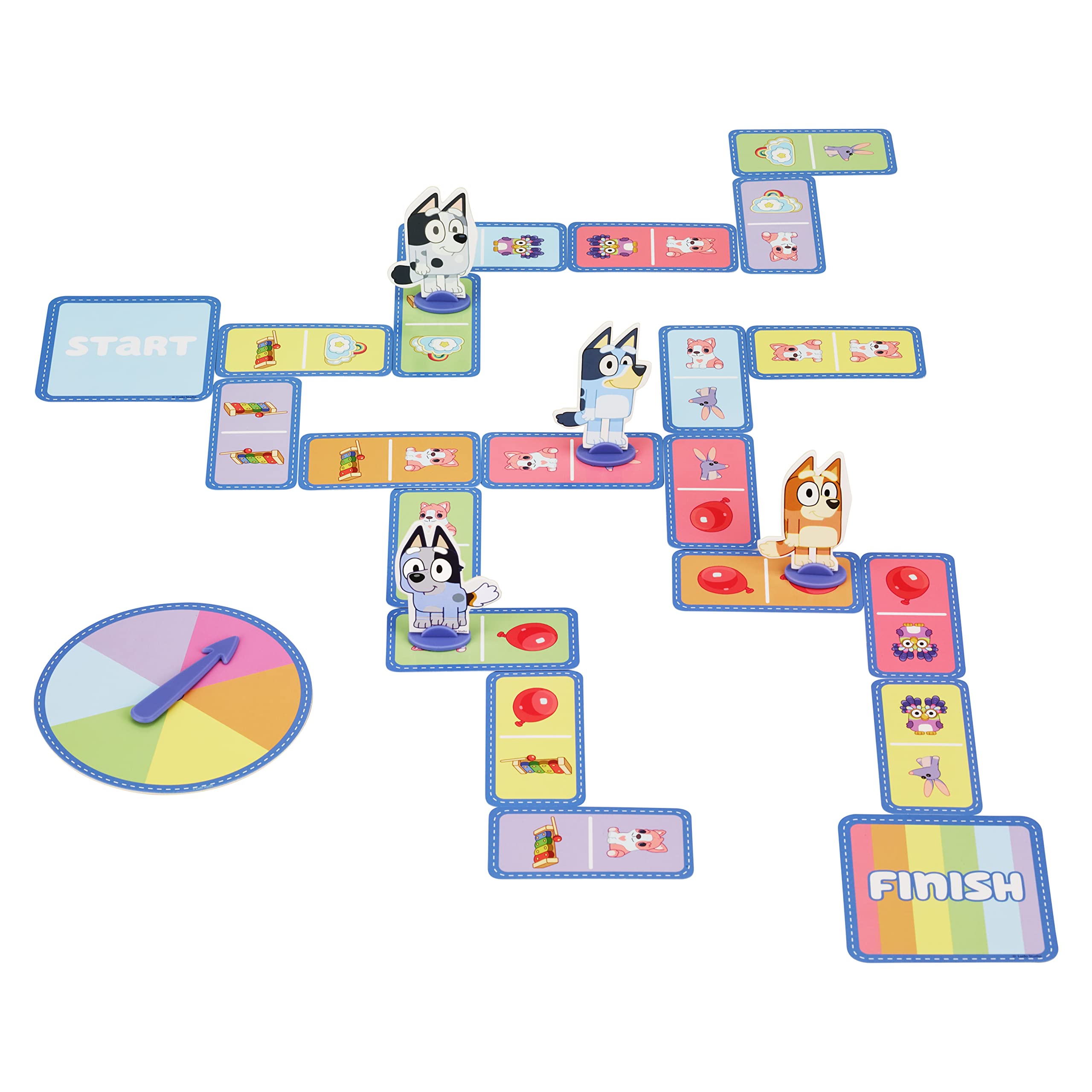 Foto 4 pulgar | Juego De Cartas Hopscotch Game Bluey Hopscotch Race De 3 Años O Más - Venta Internacional.