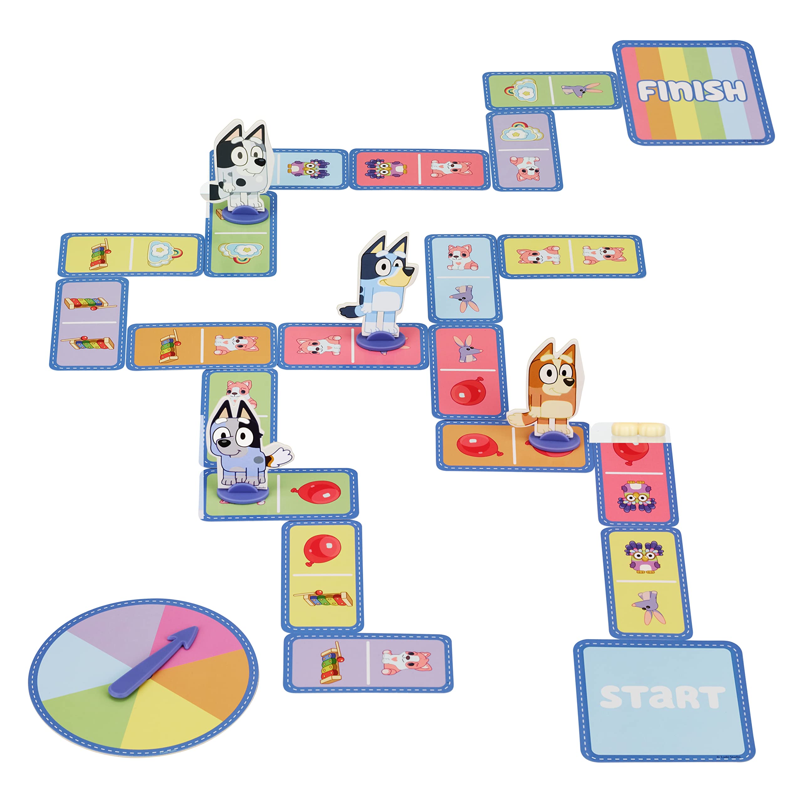Foto 5 pulgar | Juego De Cartas Hopscotch Game Bluey Hopscotch Race De 3 Años O Más - Venta Internacional.