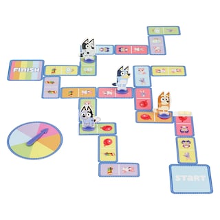 Foto 5 | Juego De Cartas Hopscotch Game Bluey Hopscotch Race De 3 Años O Más - Venta Internacional.