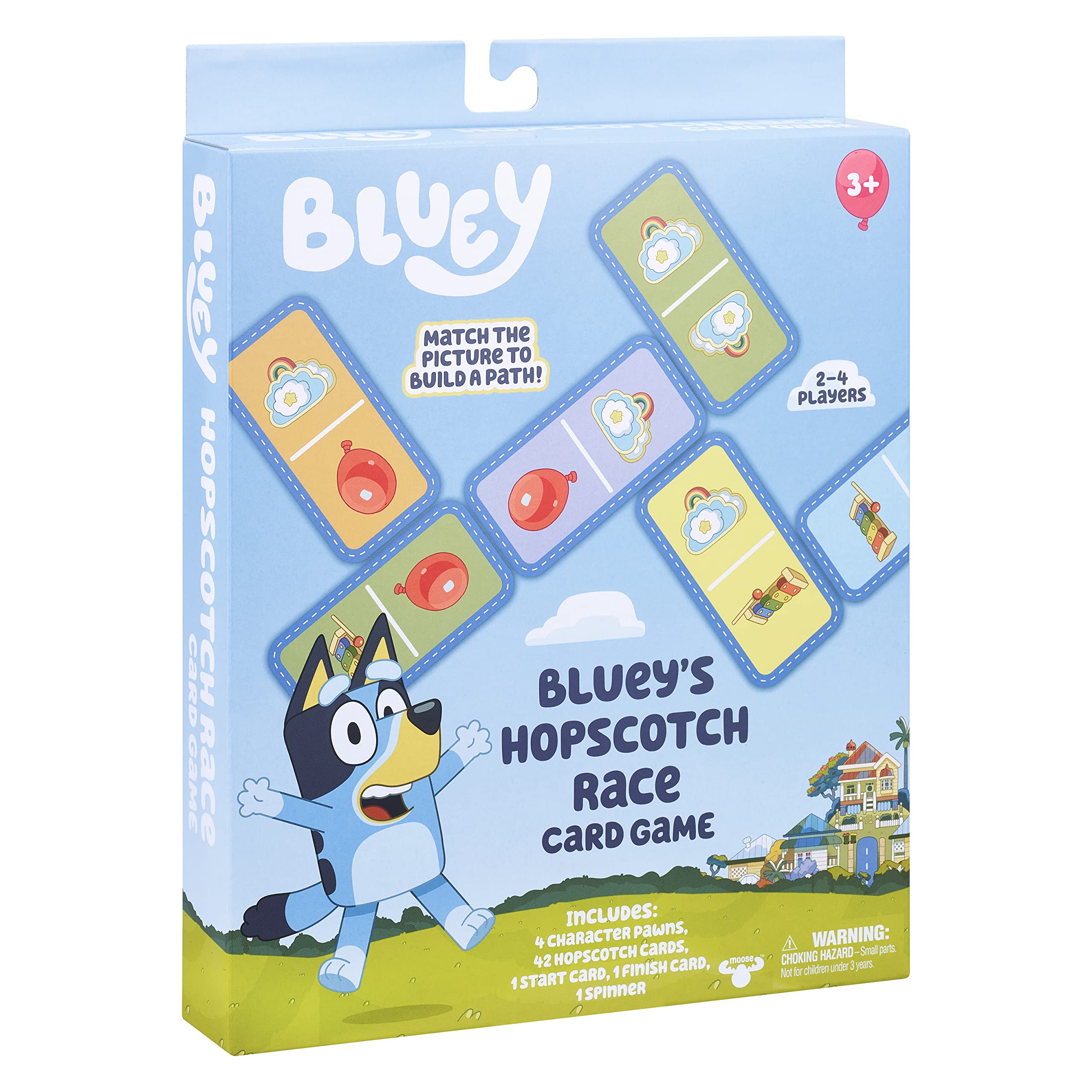 Foto 7 pulgar | Juego De Cartas Hopscotch Game Bluey Hopscotch Race De 3 Años O Más - Venta Internacional.