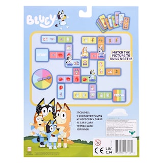 Foto 7 | Juego De Cartas Hopscotch Game Bluey Hopscotch Race De 3 Años O Más - Venta Internacional.