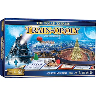 Foto 1 | Juego De Mesa Masterpieces Opoly The Polar Express Train - Venta Internacional.