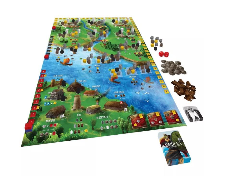 Foto 4 pulgar | Juego De Mesa Renegade Games Studios Raiders Of The North Seas - Venta Internacional.